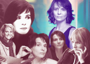 Juliette Binoche in Flight of the Red Balloon, Blue, Certified Copy, Caché, and Summer Hours.